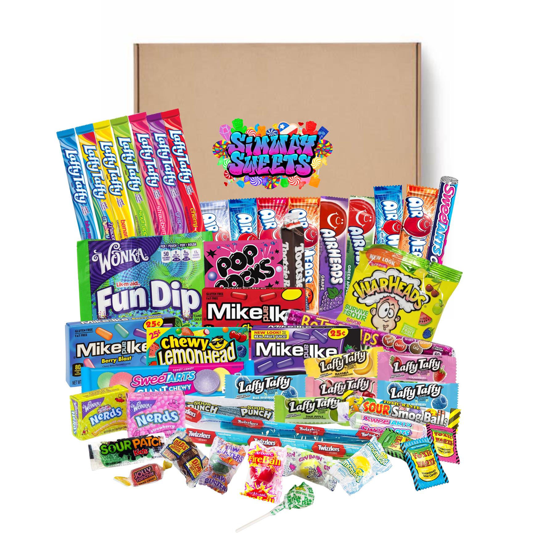 Candy box shop items