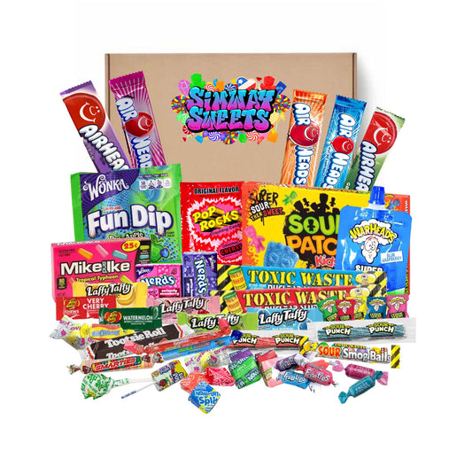 50 piece American Sweet Gift Box With Sour Patch Extreme