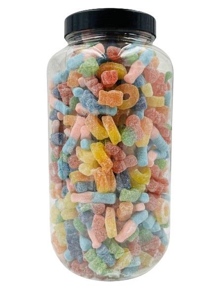 Simway Sweets 'You're The Best Thank You' Mix Sweet Gift Huge Mega 3KG Candy Jar - Choose Your Mix!