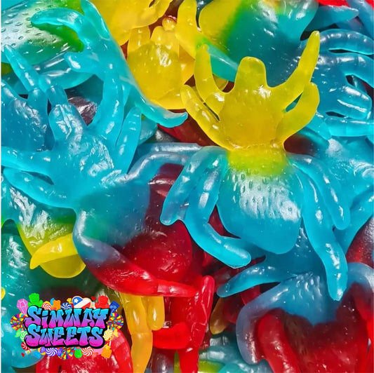 Giant Gummy Spiders