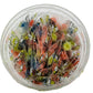 Simway Sweets Jar 490g - Sour Punch Straws - Individually Wrapped American Sweets - Approximately 66 Pieces