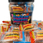 Simway Sweets Jar 400g - Gummi Hotdogs - Individually Wrapped American Sweets - Approximately 30 Pieces