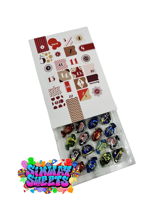 Simway Sweets Toffees, Eclairs & Liquorice Christmas Advent Calendar 2024 Xmas Countdown