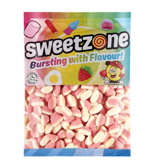 Strawberry Puffs 1kg Bag