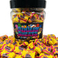 Simway Sweets Jar 785g - Fruit Salad Chews - Individually Wrapped - Approximately 150 Pieces