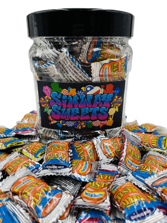 Simway Sweets Jar 540g - Toxic Waste Nuclear Fusion - Individually Wrapped American Sweets - Approximately 145 Pieces