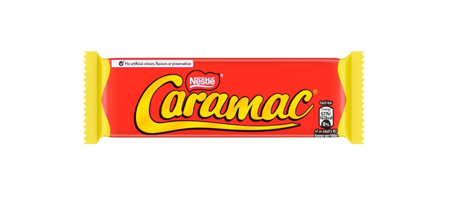 Nestle Caramac Chocolate 30g Bar