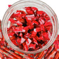 Simway Sweets Jar 530g - Jungle Jollies Strawberry Flavour - Individually Wrapped American Sweets - Approximately 48 Pieces