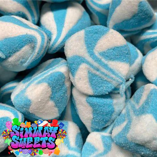 Blue & White Raspberry Marshmallow Whips