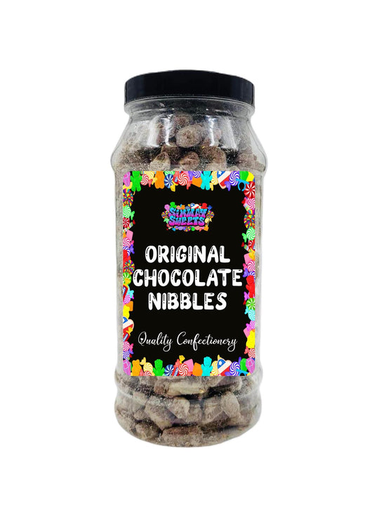 Original Choc Nibbles Retro Sweets Gift Jar - 610g