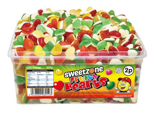 Fruity Hearts 805g Tub