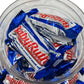 Simway Sweets Jar 470g - Baby Ruth Fun Size Chocolates - Individually Wrapped American Chocolate - Approximately 20 Pieces