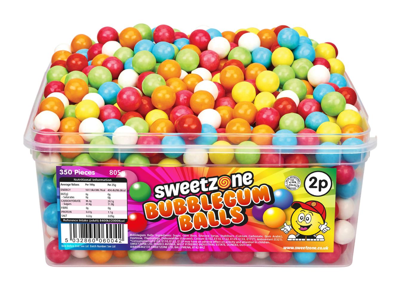 Bubble-Gum Balls 805g Tub