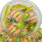 Simway Sweets Jar 400g - Gummi Sour Burgers - Individually Wrapped American Sweets - Approximately 30 Pieces