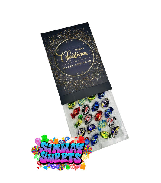 Simway Sweets Toffees, Eclairs & Liquorice Christmas Advent Calendar 2024 Xmas Countdown