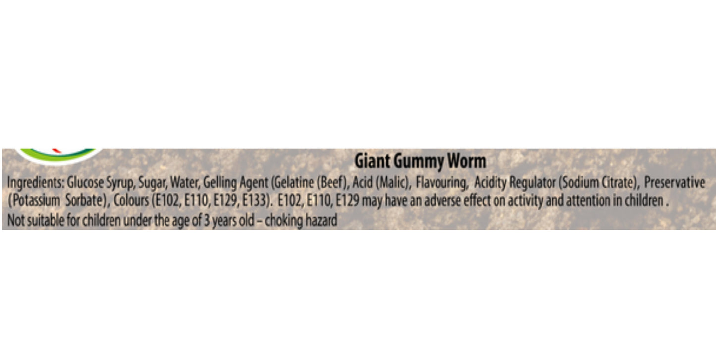 Giant Gummy Worm Attack (2ft long!)