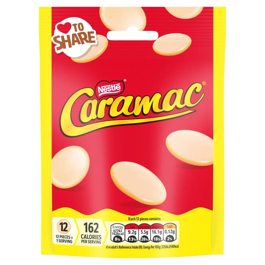 Nestle Caramac Giant Buttons 86g Bag