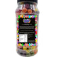Dew Drops Fruit Flavour Gummy Retro Sweets Gift Jar - 740g
