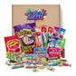 50 American Sweets Large Box Candy Gift Hamper Warhead Cubes