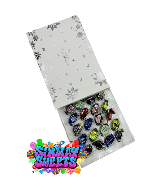 Simway Sweets Toffees, Eclairs & Liquorice Christmas Advent Calendar 2024 Xmas Countdown