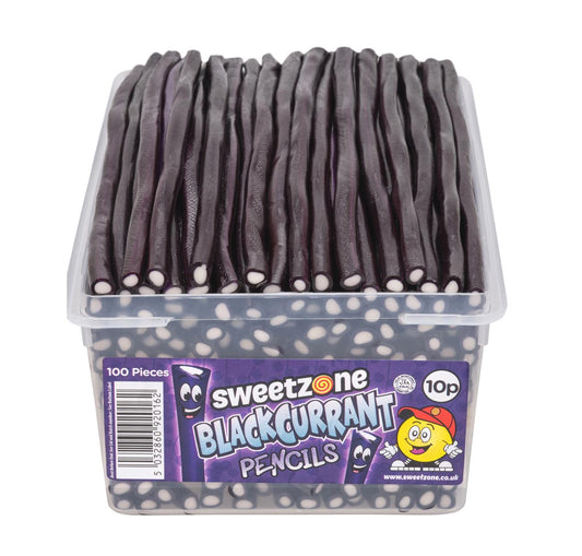 Blackcurrant Pencils Tub 100 x Pieces