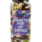 Simway Sweets Cute Couple Girlfriend Boyfriend 'For My Sweet' Gift Huge Mega 3KG Sweet Jar - Pick Your Mix!