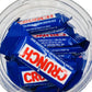 Simway Sweets Jar 555g - Crunch Fun Size Chocolates - Individually Wrapped American Chocolate - Approximately 35 Pieces