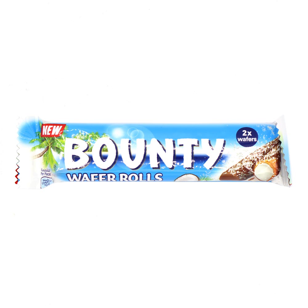 Bounty Wafer Rolls 22.5g (Egypt)