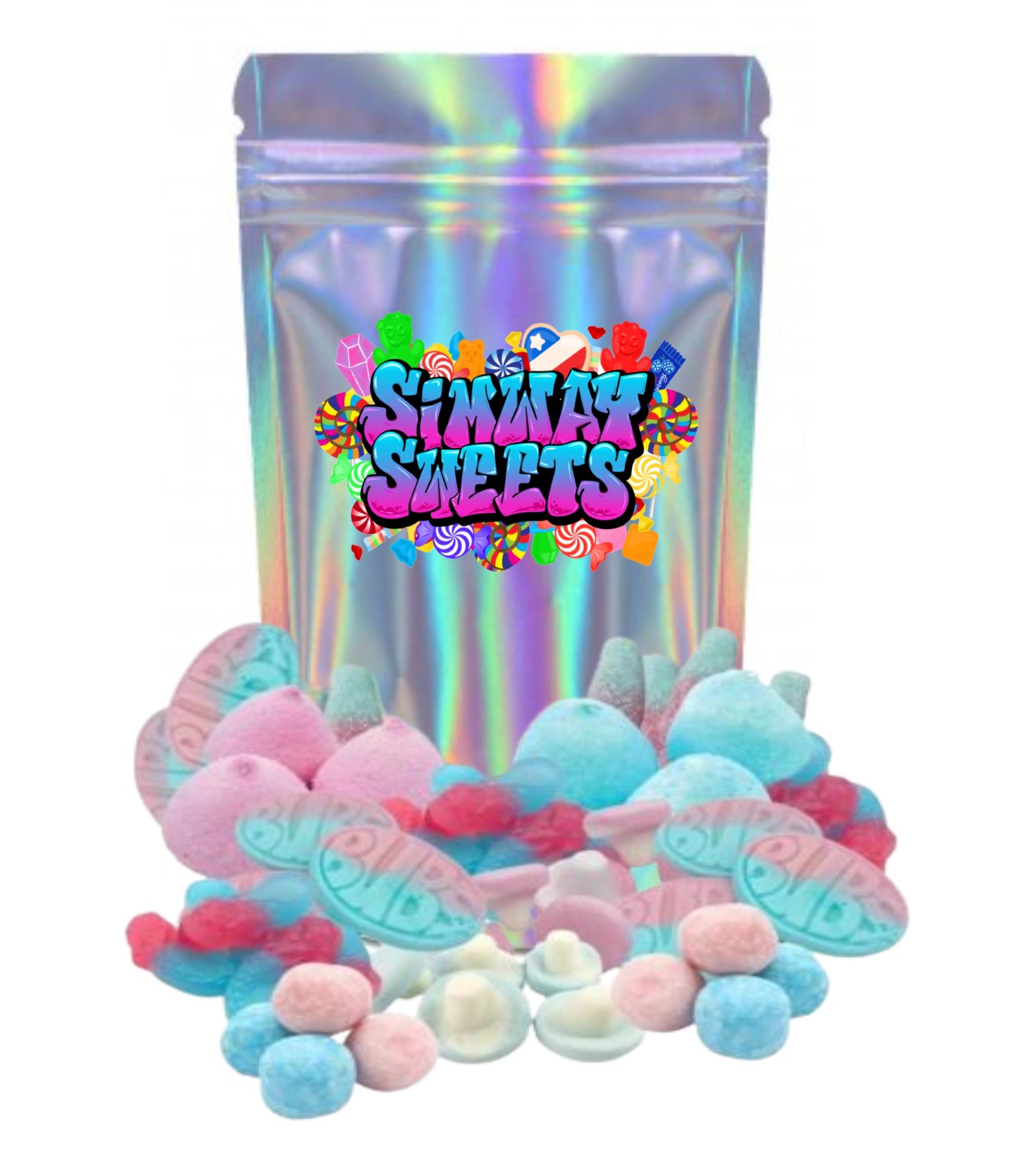 Simway Sweets Bubblegum Mix - 1KG