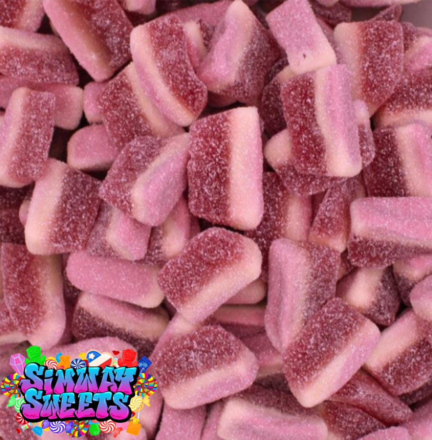 Fizzy Cherry Slices