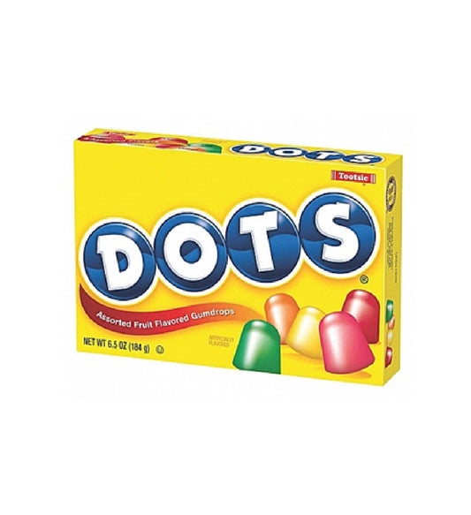 Tootsie Dots Assorted Fruit Chews 184g