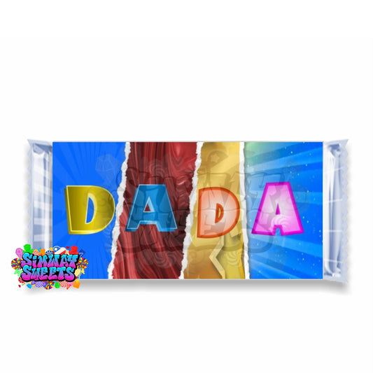 Novelty Wrapped Chocolate Bar - Dada