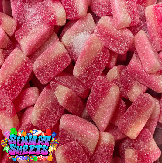 Fizzy Strawberry Slices