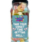 Simway Sweets 'Get Well Soon' Mix Sweet Gift Candy Jar - Pick Your Mix!