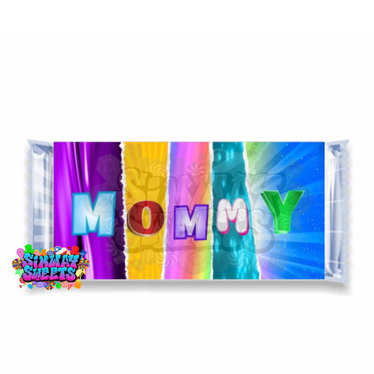 Novelty Wrapped Chocolate Bar - Mommy