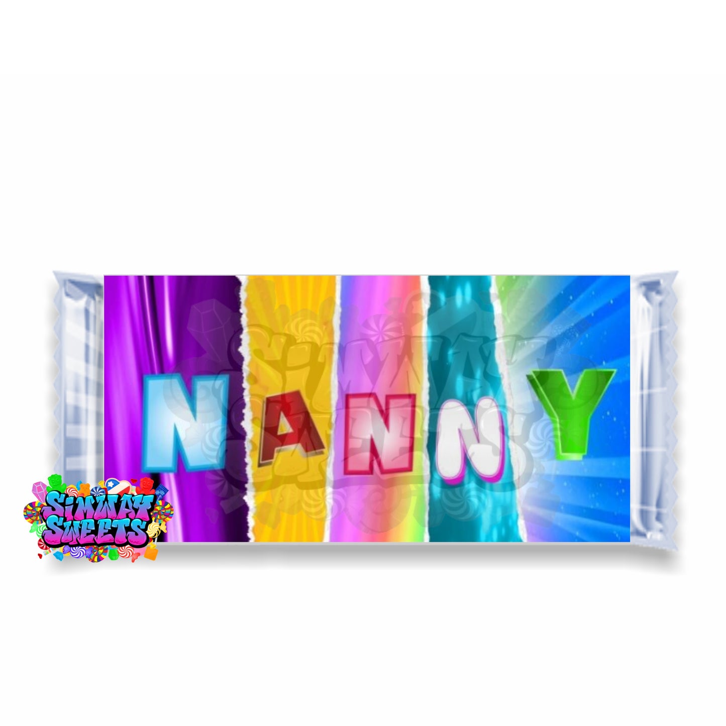 Novelty Wrapped Chocolate Bar - Nanny