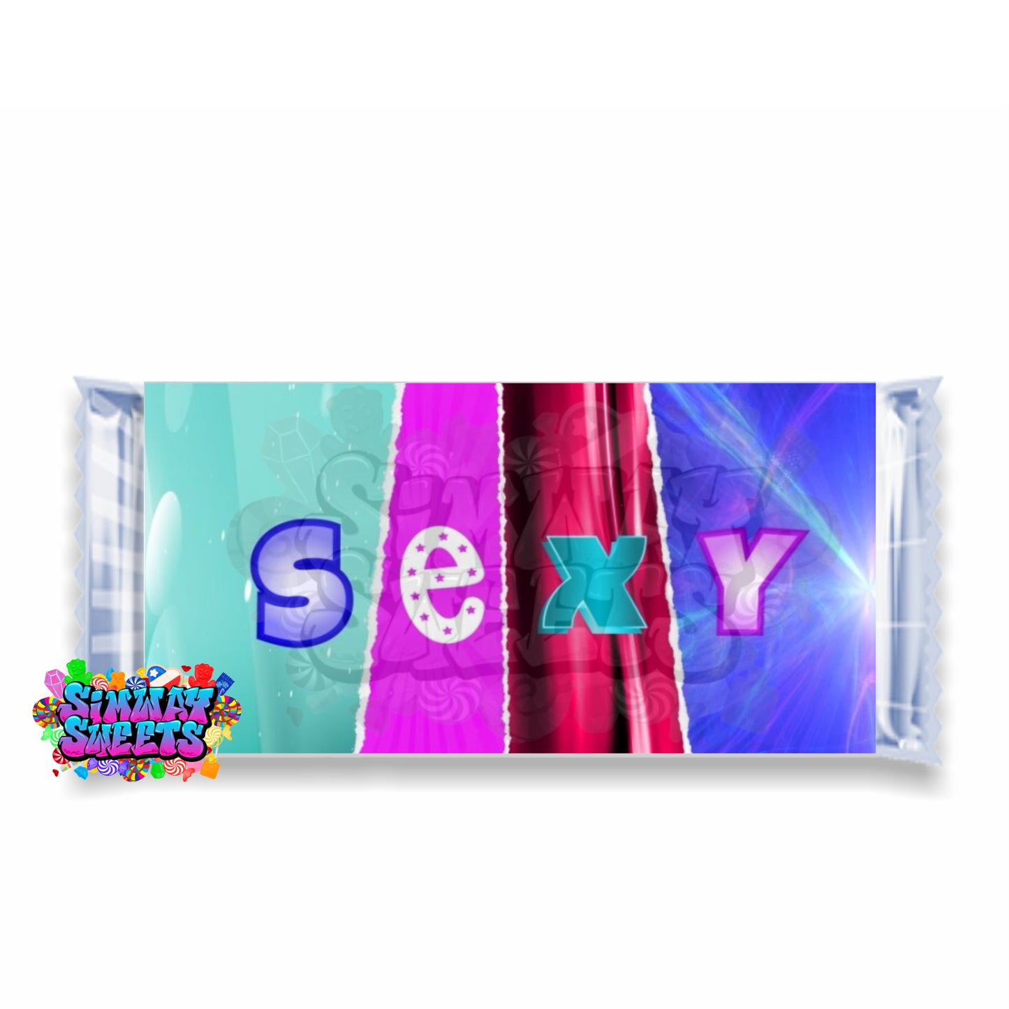 Novelty Wrapped Chocolate Bar - Sexy