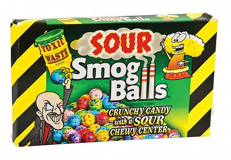 Toxic Waste Sour Smog Balls Theatre 85g