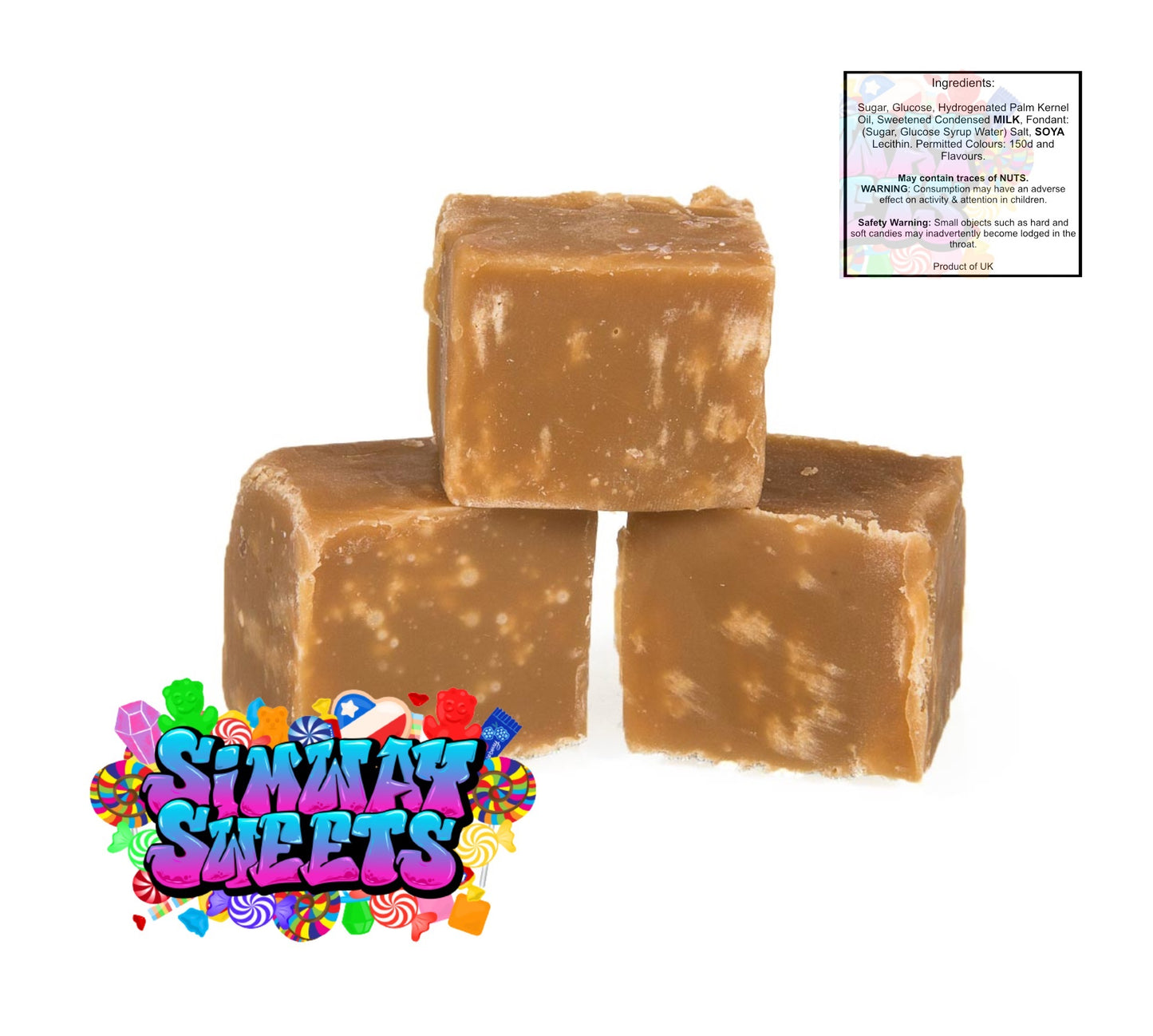 Create Your Own Custom Fudge Pouch - Pick & Mix - Price Per 100g - Bagged In One Pouch To Create Your Perfect Mix