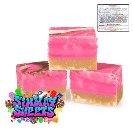 Strawberry Cheesecake Fudge