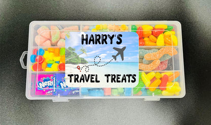 Prefilled Kids American Snack Pick N Mix Sweet Travel Movie Box Snackle Tray