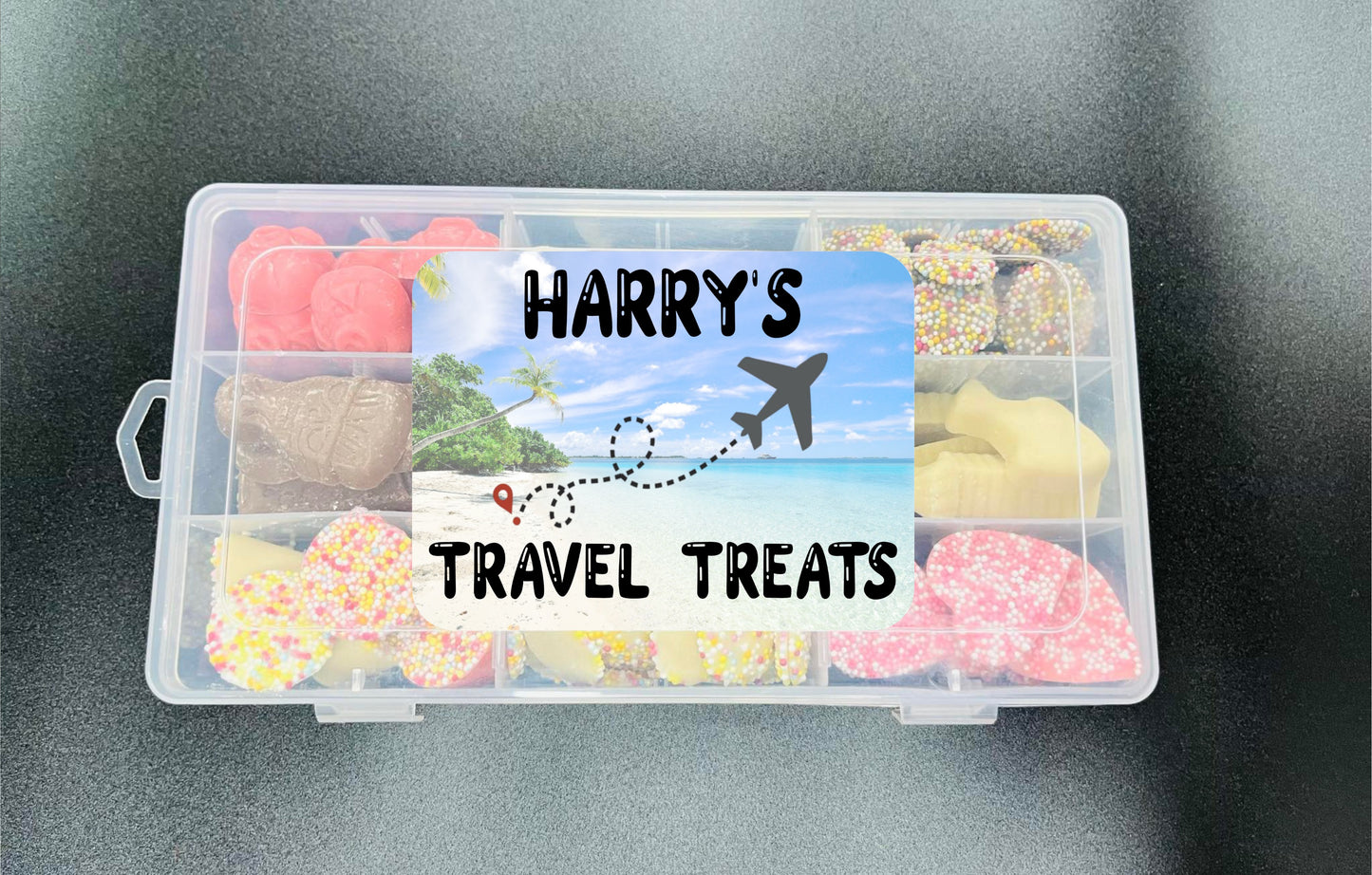 Prefilled Kids Snack Pick N Mix Chocolate Travel Movie Box Snackle Tray