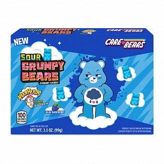 Warheads Sour Grumpy Bears Chewy Candy 99g