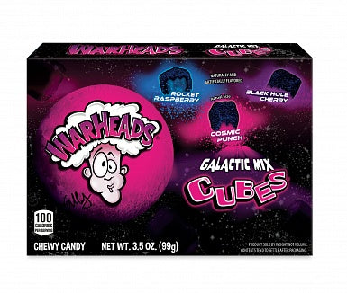 Warheads Sour Galactic Chewy Cubes 99g