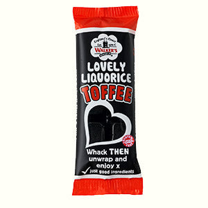 Lovely Liquorice Toffee 50g