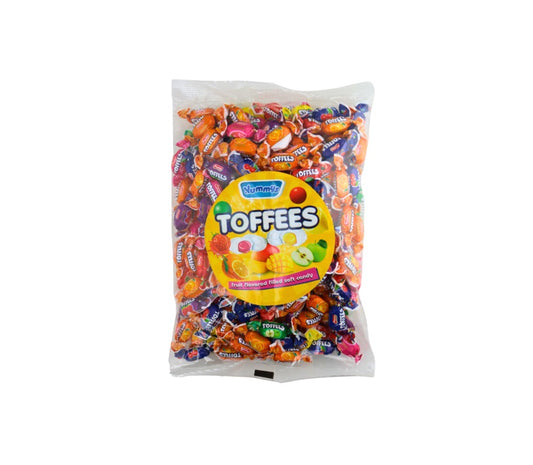 Yummys Fruit Filled Toffees 1kg