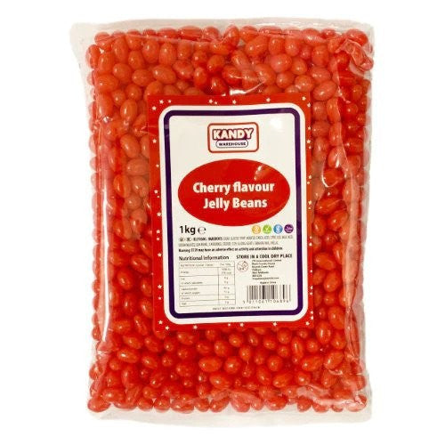 Cherry Jelly Beans 1kg