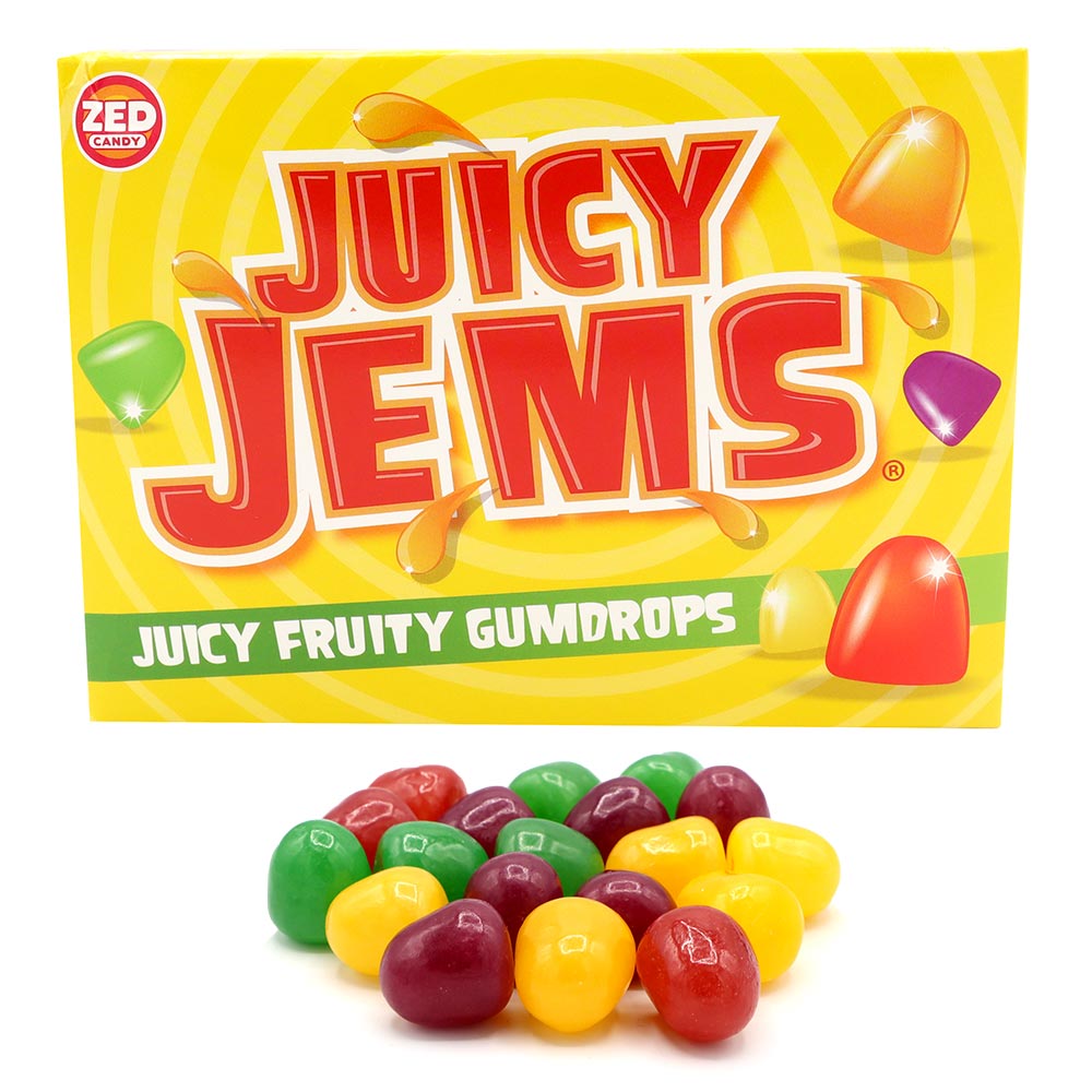 Zed Candy Juicy Jems Theatre Box 140g