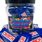 Simway Sweets Jar 555g - Crunch Fun Size Chocolates - Individually Wrapped American Chocolate - Approximately 35 Pieces