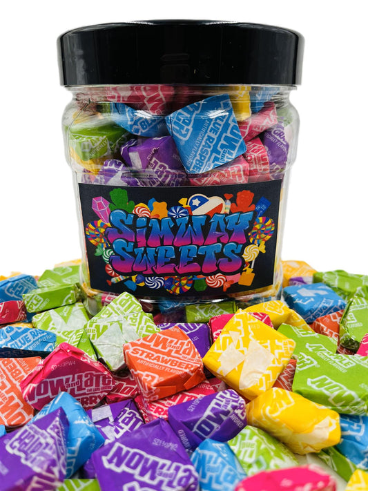 Simway Sweets Jar 765g - Now & Laters - Individually Wrapped American Sweets - Approximately 144 Pieces